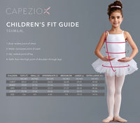 CC130C Child Wrap Skirt by Capezio