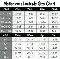 MW1178 Adult Gymnastics Leotard by Motionwear